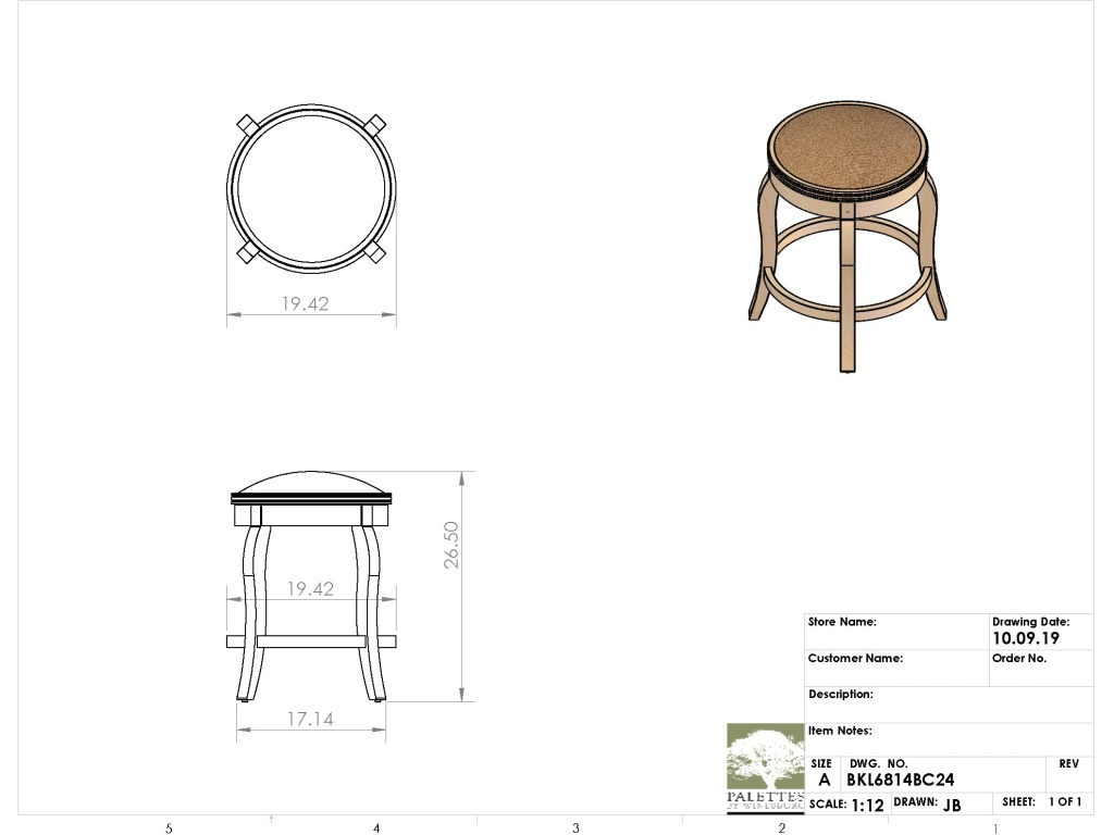 Backless Barstool - image 2